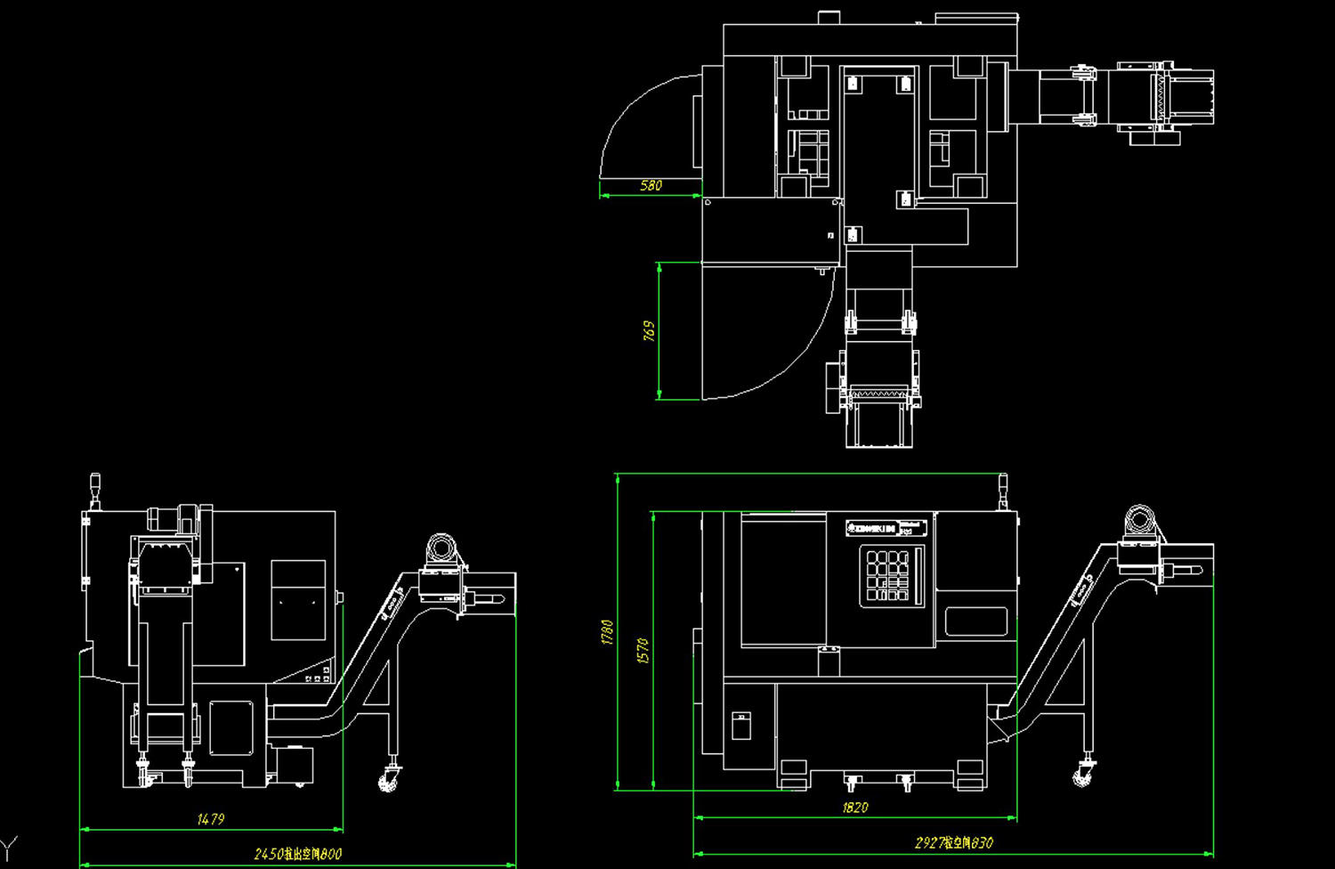 Layout della macchina H32 1013