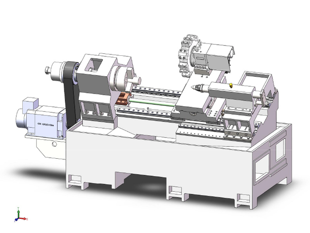 Tornio cnc a letto inclinata H5050