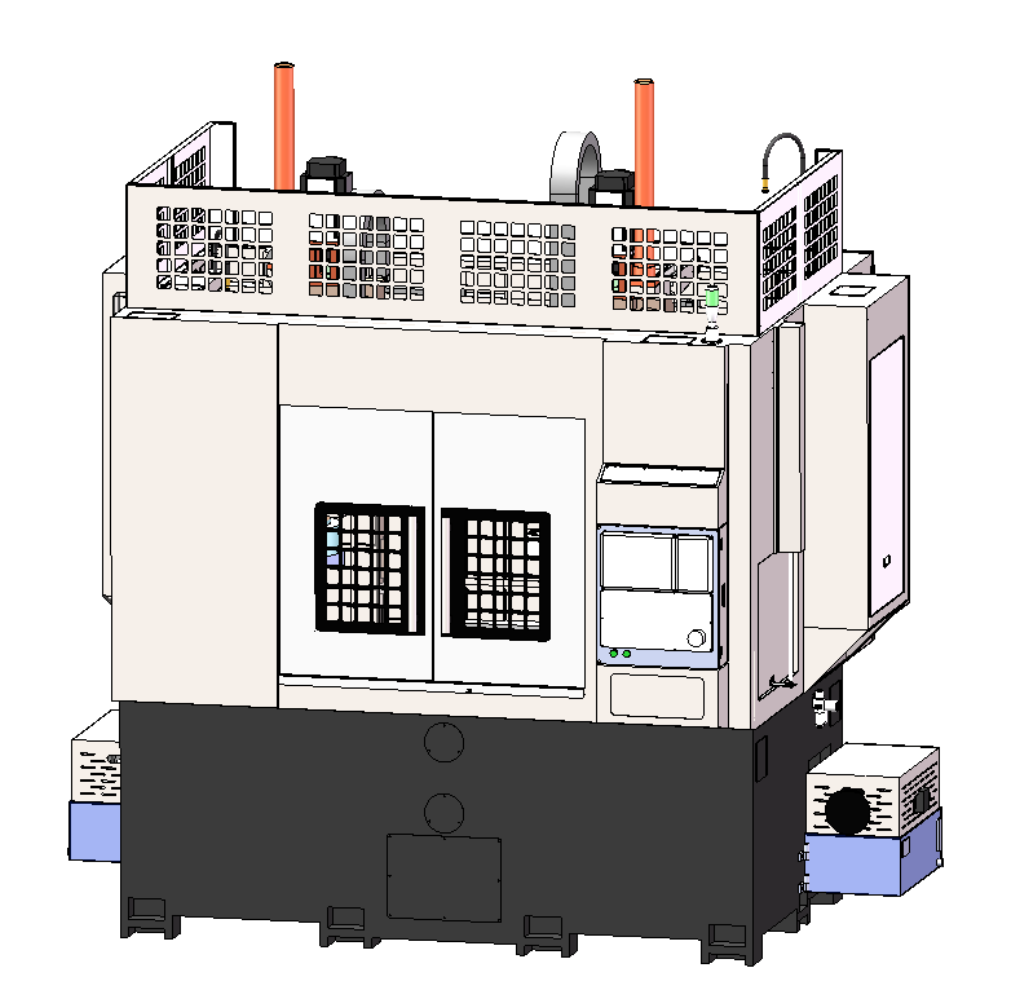 GV400/GV500 Combinazione verticale invertita Centro di svolta CNC