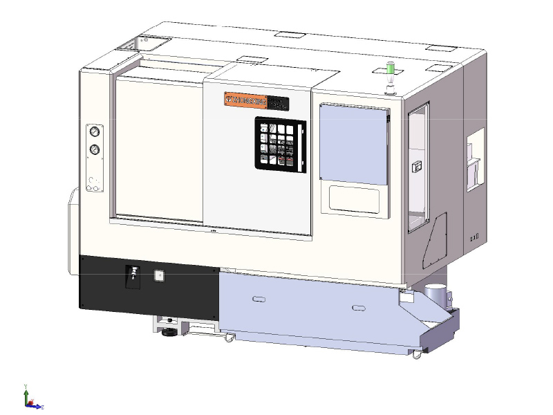 Tornio a cnc a cnc di HTB450A