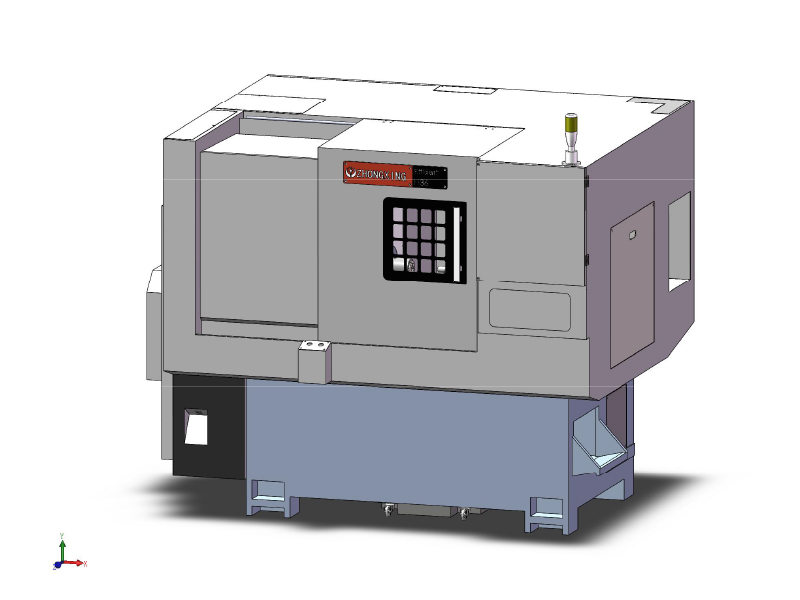 Tornio cnc a letto inclinata H36