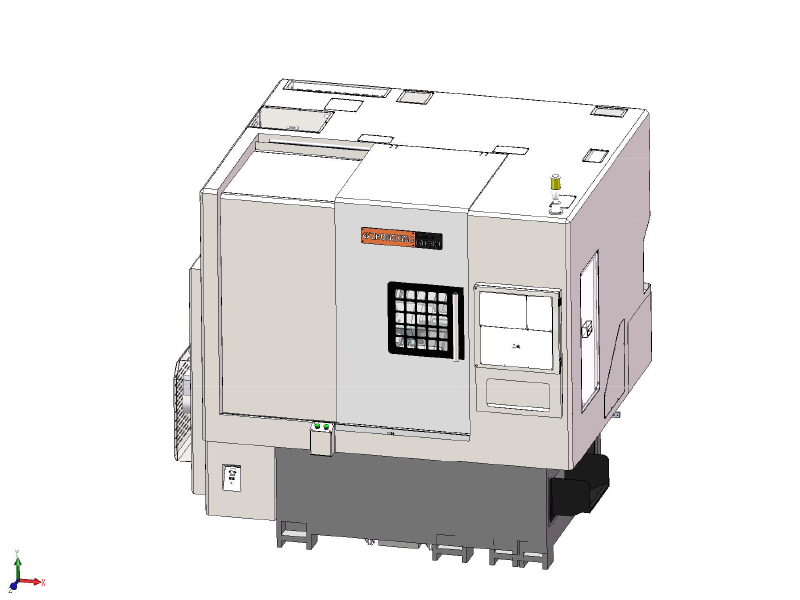 Tornio cnc a letto inclinata HTC500