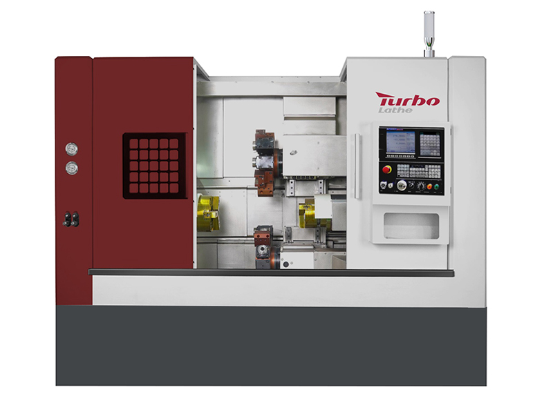 GS42 Doppio mandrino e tornio CNC a doppio mandrino