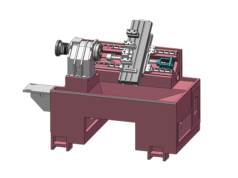 Tornio cnc a letto inclinata HTC350