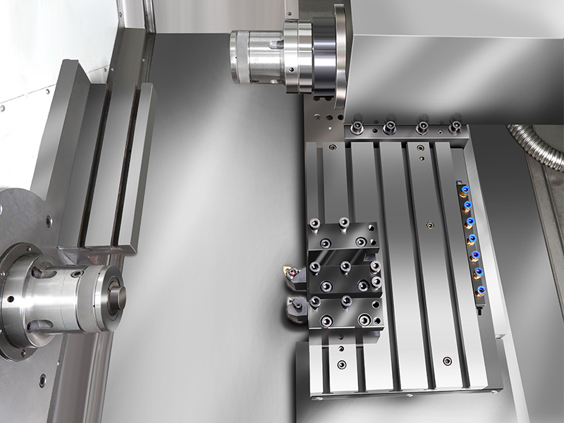 Tornio cnc a letto inclinata HTC450